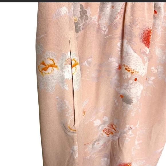 Aritzia Babaton Dress Silk blend pink floral - Picture 4 of 6